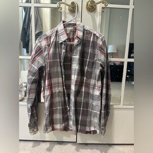 Mens Burberry Brit dress shirt, size medium